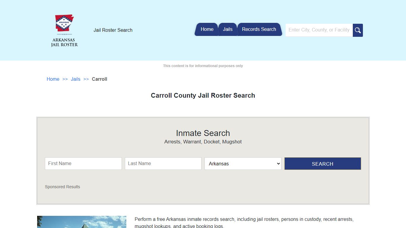 Carroll County Jail Roster Search