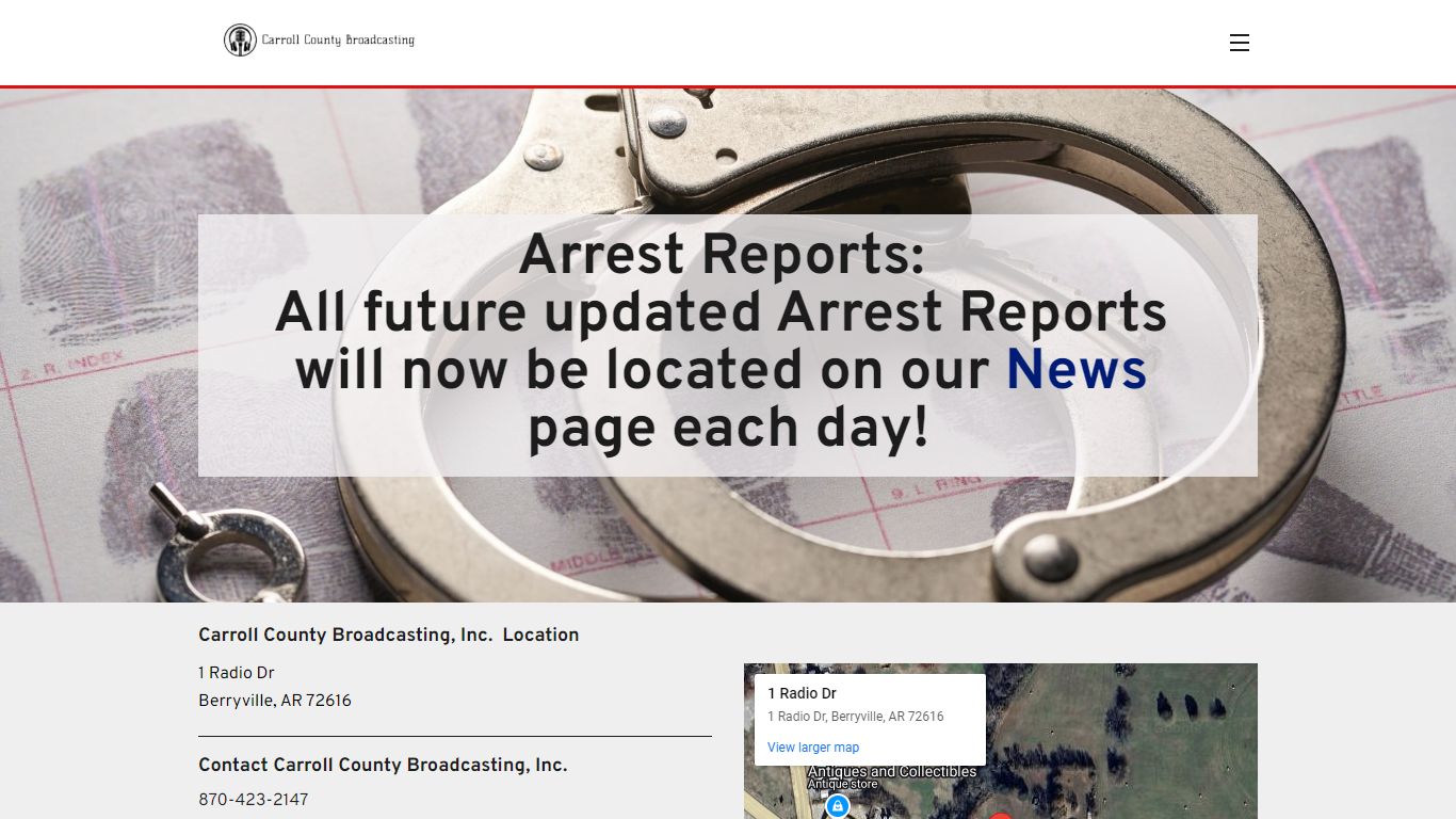 Arrest Reports: All future updated Arrest Reports will now be located ...